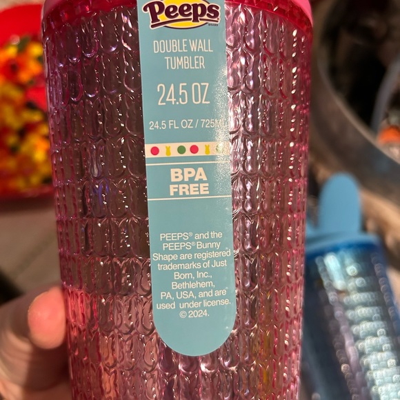 Pink Peeps Tumbler easter new! - Picture 2 of 2